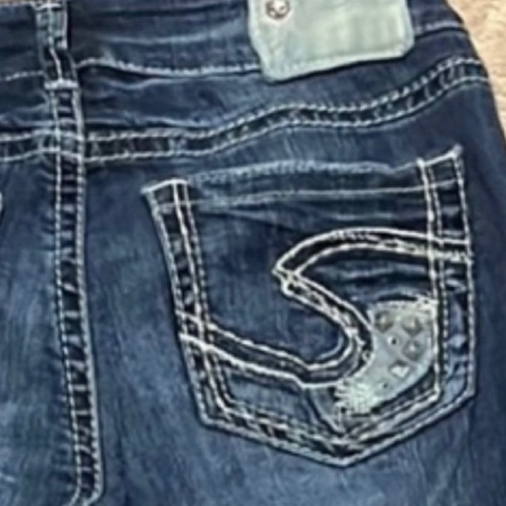SILVER Capris size 28